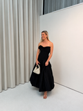 IVY BUBBLE HEM GOWN