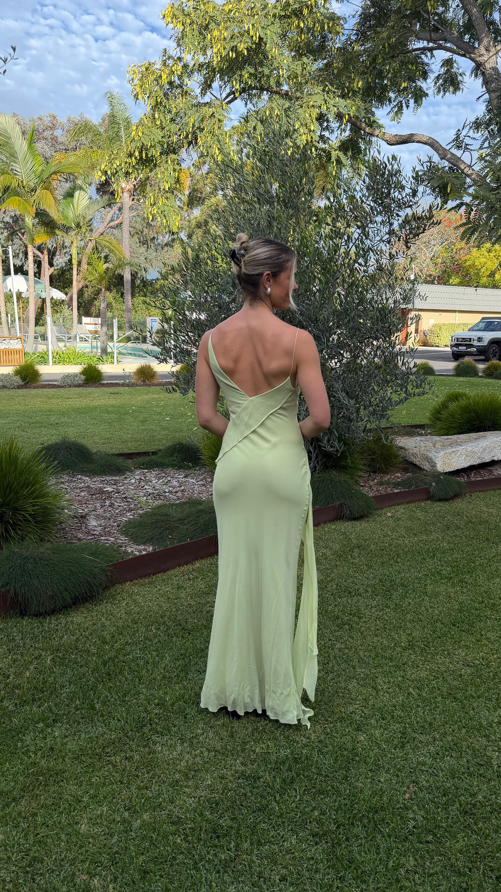 SABRINA ASYM DRESS