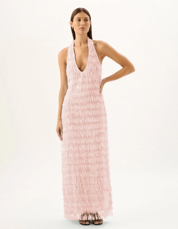 ISCHIA FRINGE DRESS